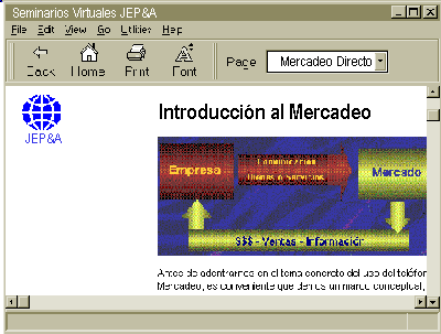 Formato de los Seminarios Virtuales JEP&A
